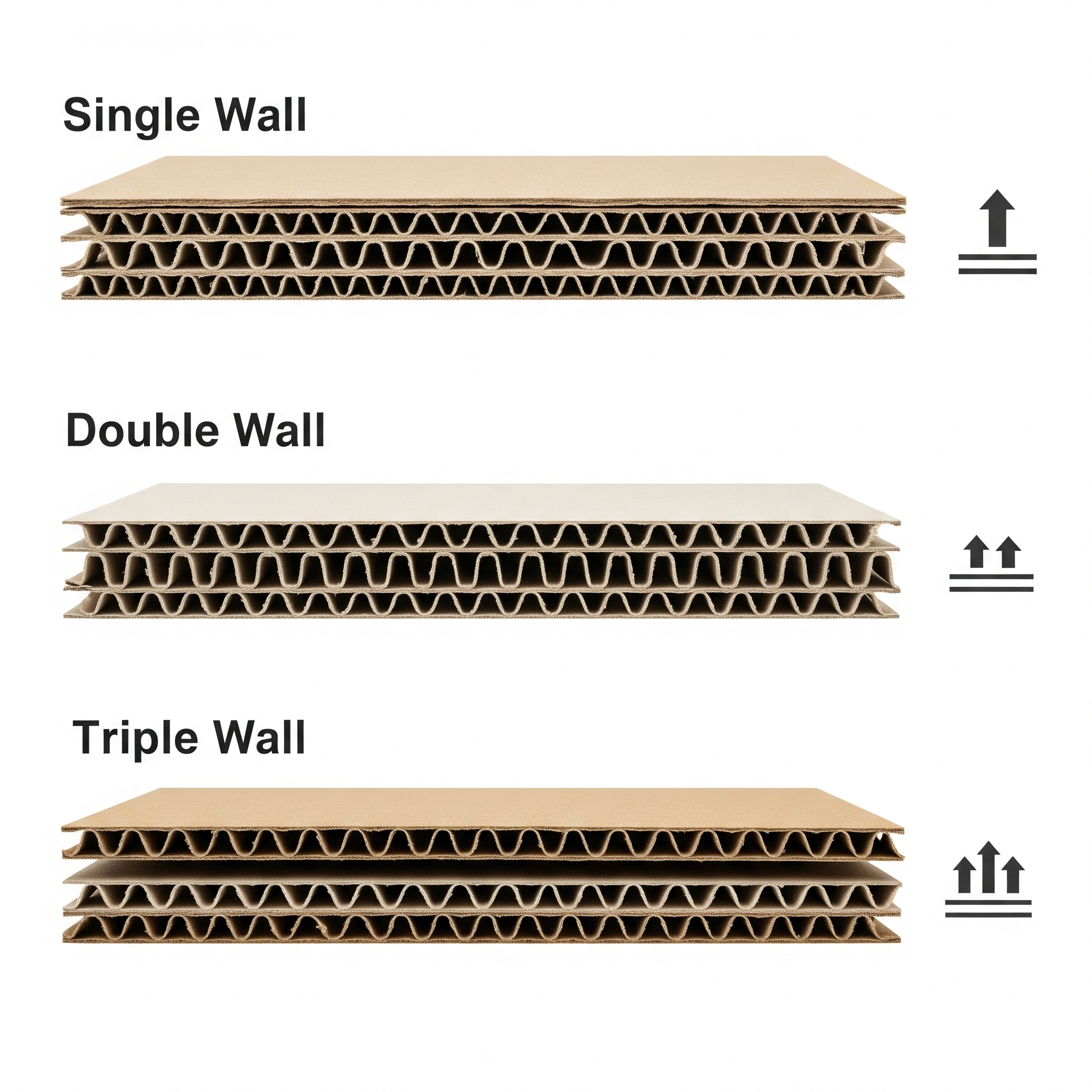 RSC with various board strengths